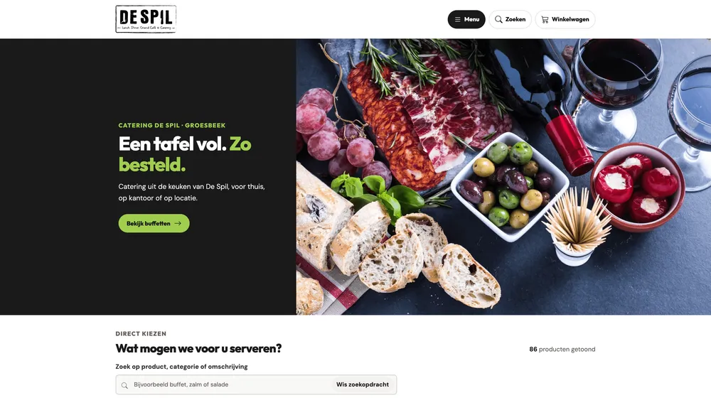 De Spil Catering Nijmegen after
